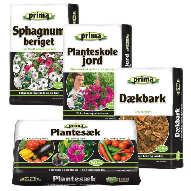 PRIMA® muld og dækbark