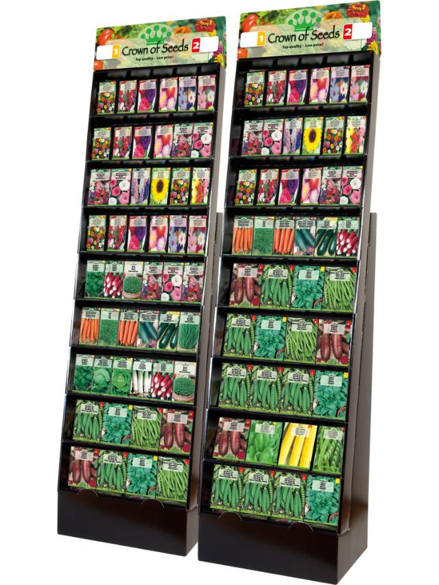 Crown of Seeds frö-display