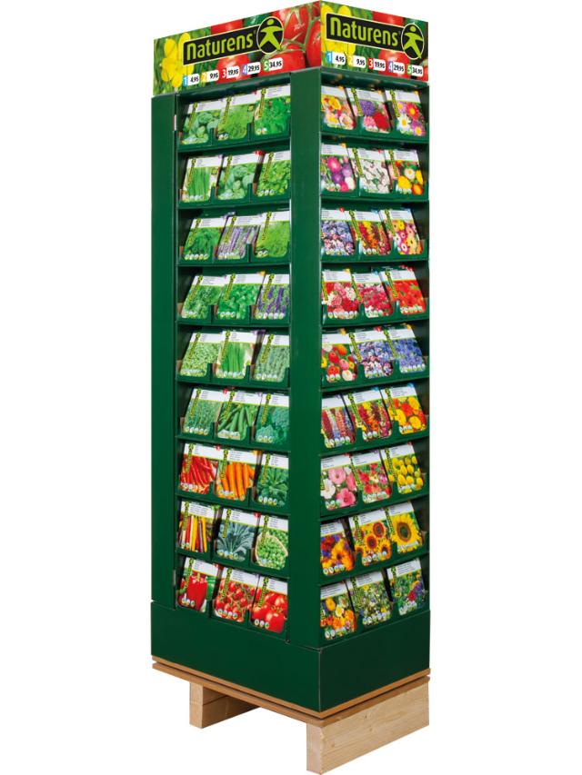 Naturens frö-display