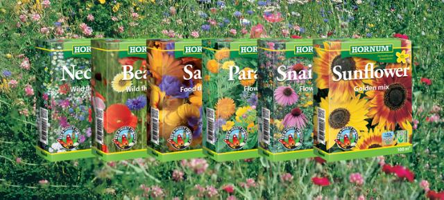 Bee and insect-friendly flower mixes